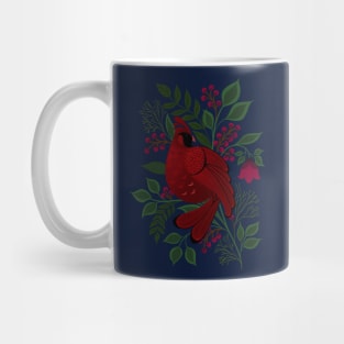 Winter Cardinal Mug